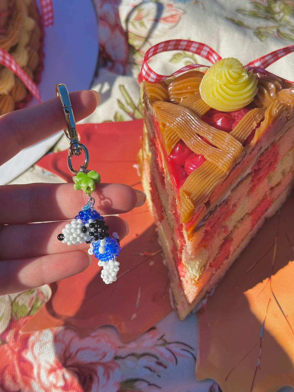 Beaded Puppy Keychain [PREORDER, read note]