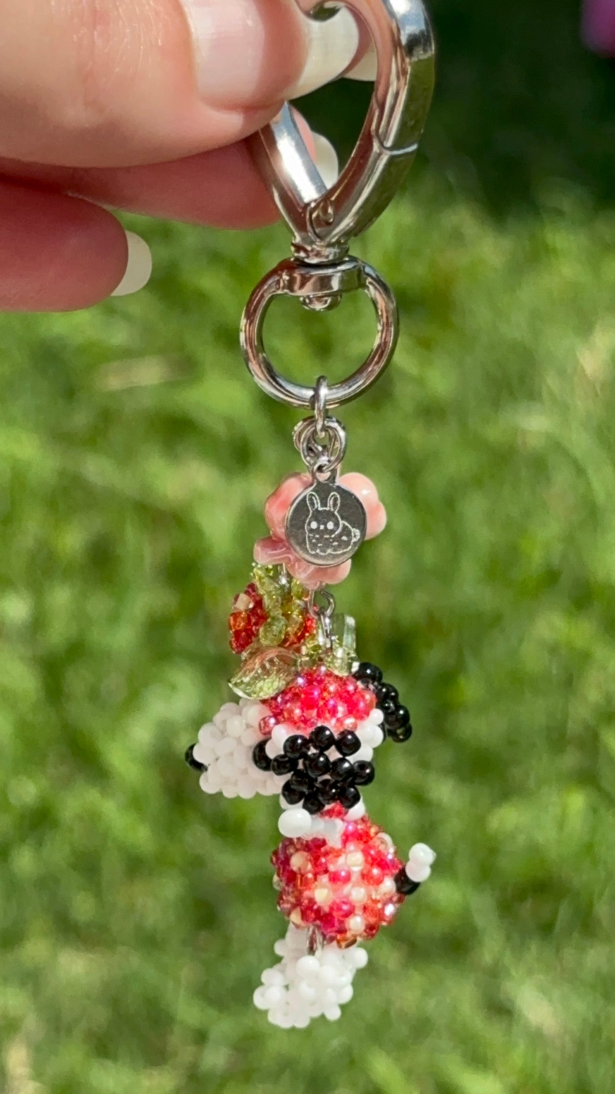 Beaded Puppy Keychain [PREORDER, read note]