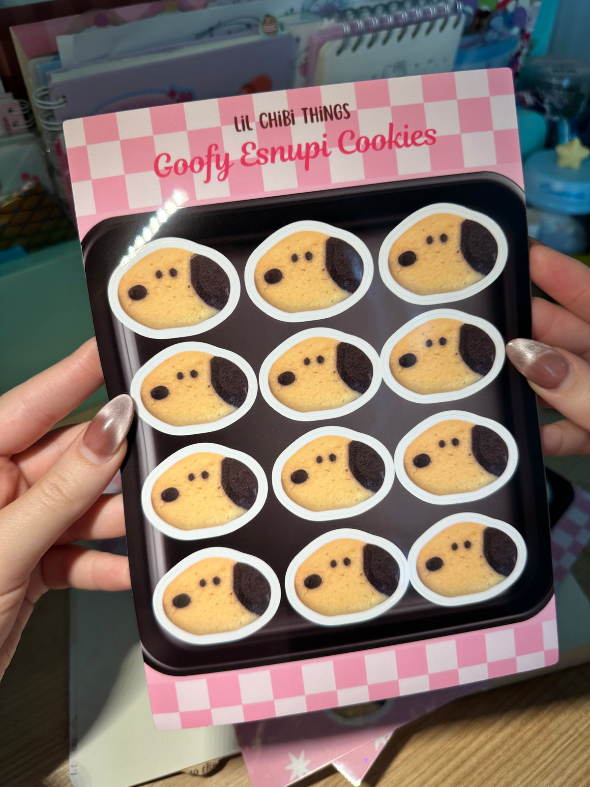 Esnupi Cookies Sticker Sheet