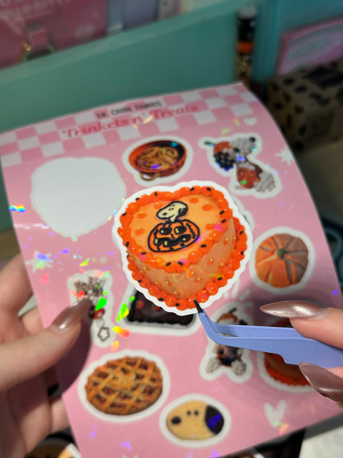 Trinket n' Treats Sticker Sheet